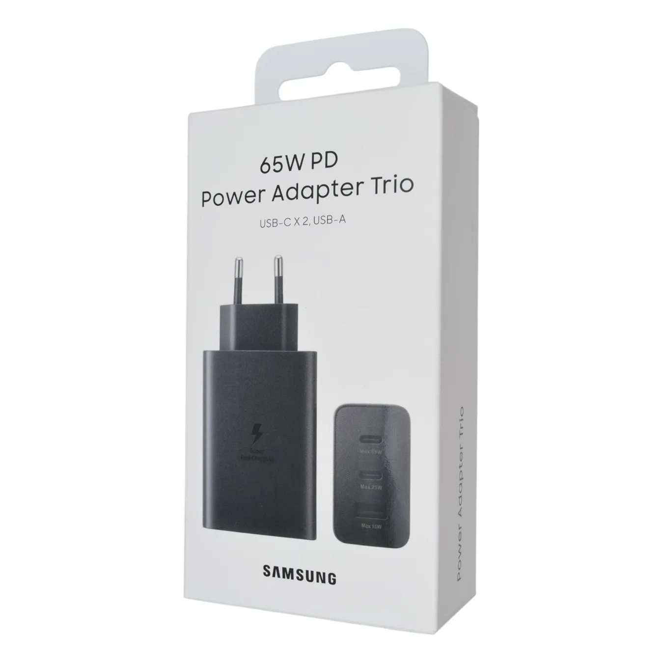 Зарядний пристрій Samsung EP-T6530 65W 5A USB-A+2USB-C (Original China)