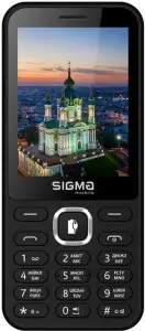 Мобiльний телефон Sigma mobile X-style 31 Power Type-C Dual Sim Black