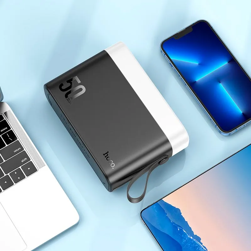 Зовнішній акумулятор (Power Bank) Hoco J94A PD20W + QC3.0 22.5W (50000 mAh)