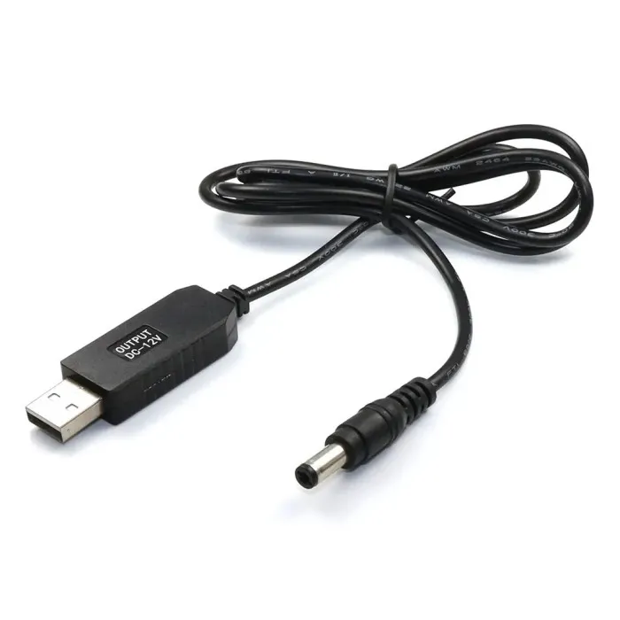 Кабелі USB/DC 5V / 9V / 12V — для живлення пристроїв
