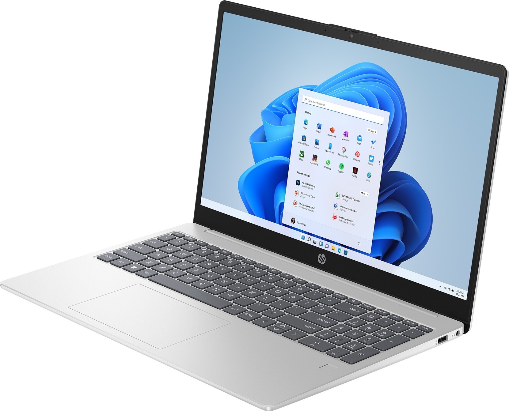 Ноутбук HP 15-fc0245ua (C79H7EA) Silver