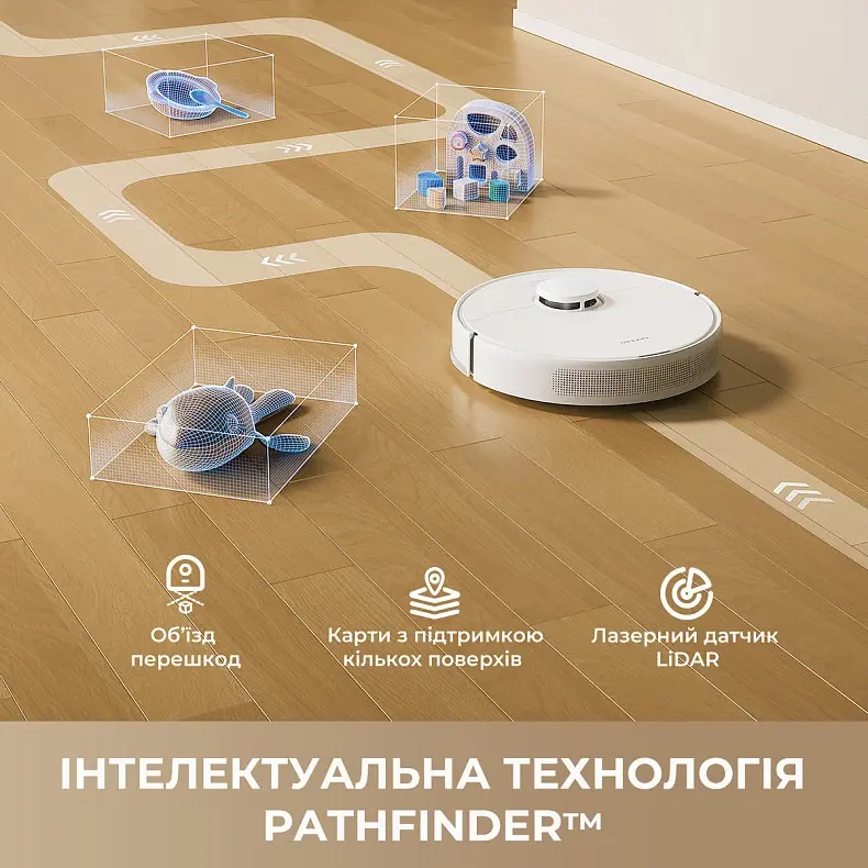 Робот-пилосос Dreame F10 White (RLF11SA)