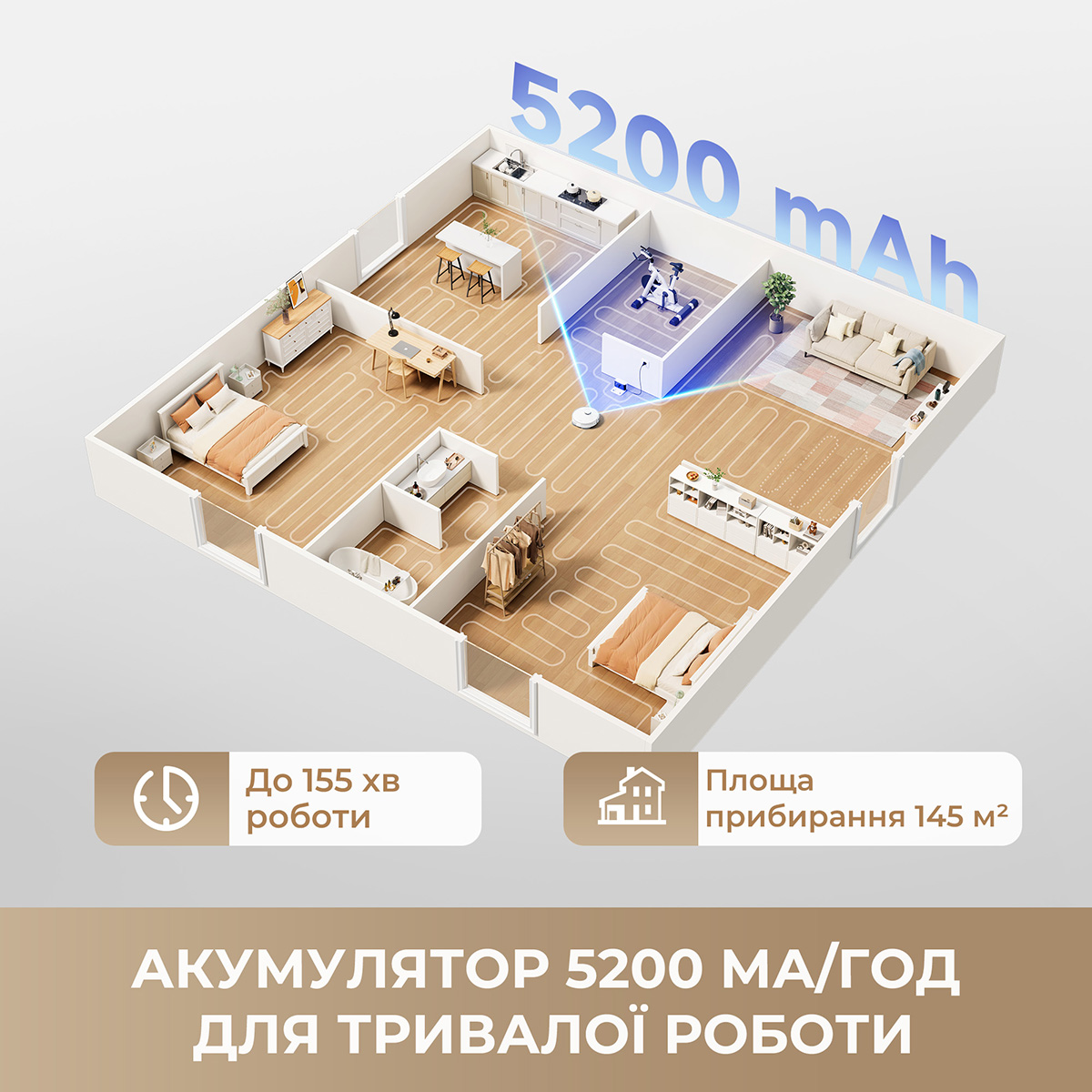 Робот-пилосос Dreame L40 (RLL42SDA-1)