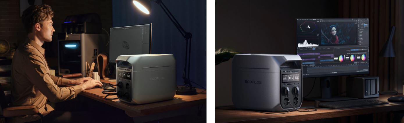 Зарядна станція EcoFlow Delta 3 Plus 1024Wh, 1800W (EFDELTA3P-EU)